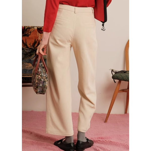 【3color】コーデュロイストレートパンツ  Z00081