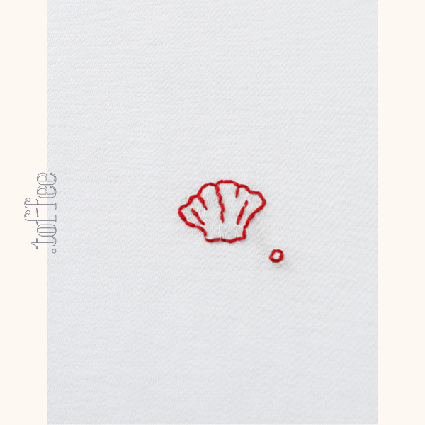 ブルーストライプタイ付きドロップショルダートップ Z00462