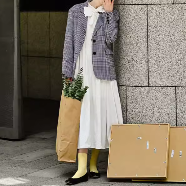 ギンガムチェックジャケット X-138