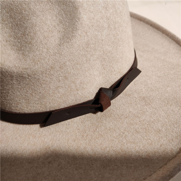 ベルト付きウールジャズハット Z00062