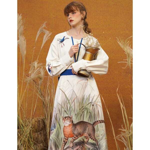 タイガープリントワンピース C0072