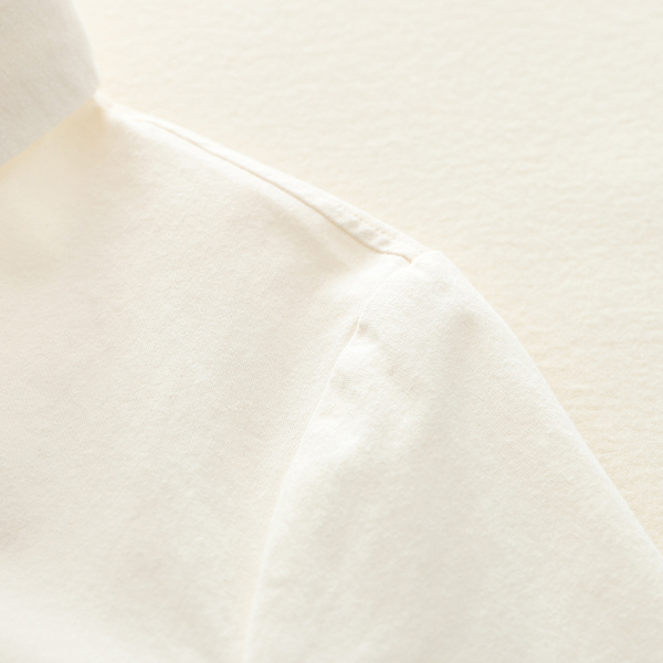 【6color】純綿ポロカラーロングスリーブシャツ 《Z00728》