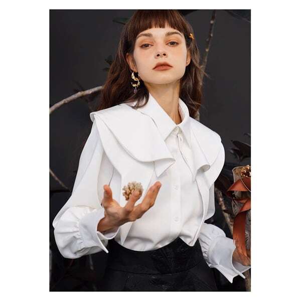 【3color】ディテールデザインブラウス C0084