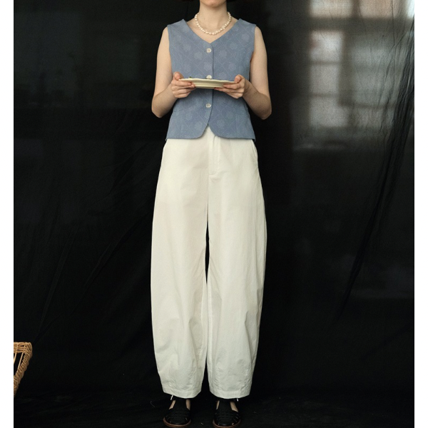 【2color】シンプルレースキャミソール&ロングパンツのセットアップ Z00204