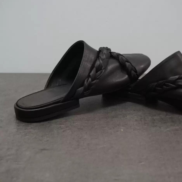 クロスバンドフラットミュール X-018