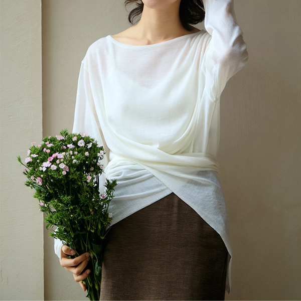 シースルーフロントクロストップスZ00098