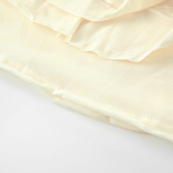 【2color】フラワーデコレーションノースリーブトップス W-201