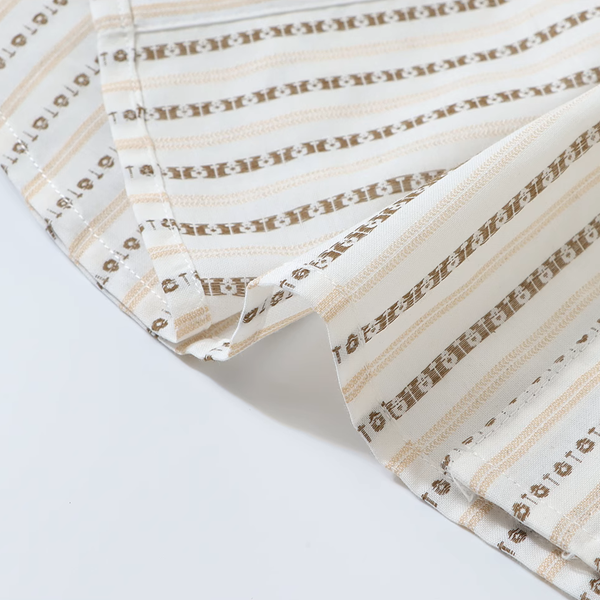 カラフル猫ちゃん刺繍入りショートスリーブシャツ《Z00909》