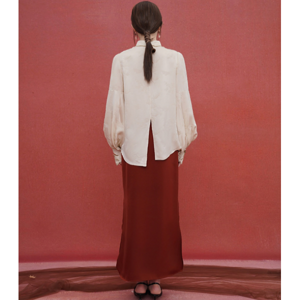 アジアテイストレトロシャツ AU-458