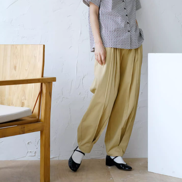 フロントスプリーツストリートパンツ X-264