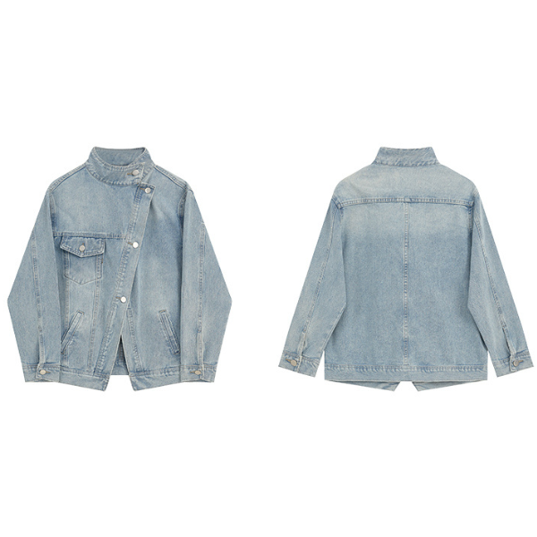 フロントイレギュラーデニムジャケット X-227
