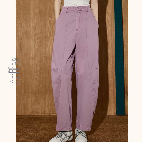 ハイウエストカジュアルワイドパンツ《Z01017》