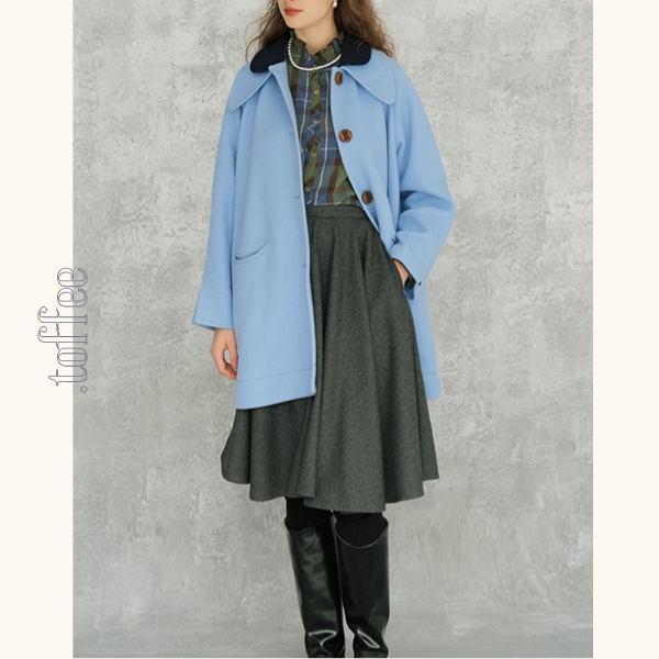 スタンドカラーボタンダウンチェックシャツ  《Z00707》