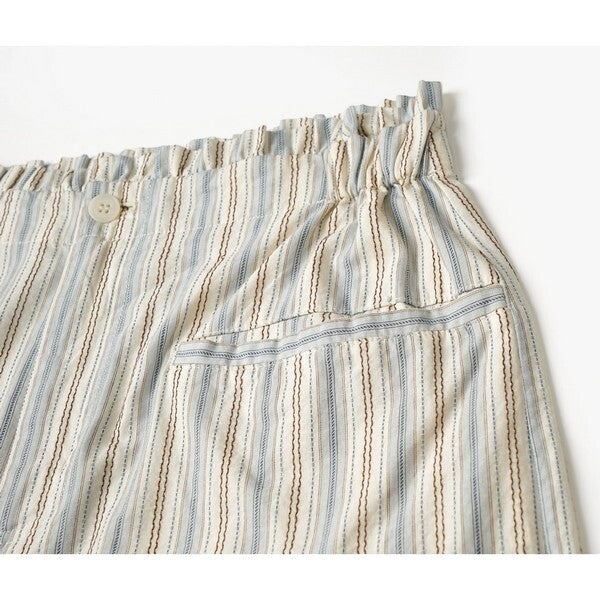 ストライプストレートパンツ Z00383