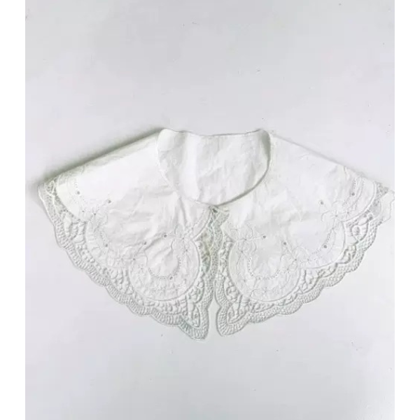 【3color】エレガントレースフェイクラペル AU-374