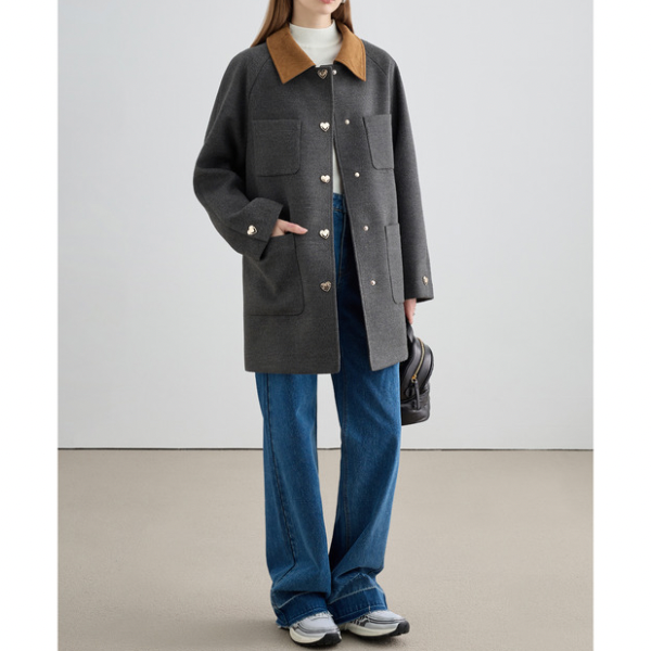 ワイドストレートデニム X-413