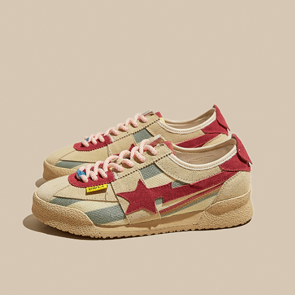 【2color】スウェードスタースニーカー X-118