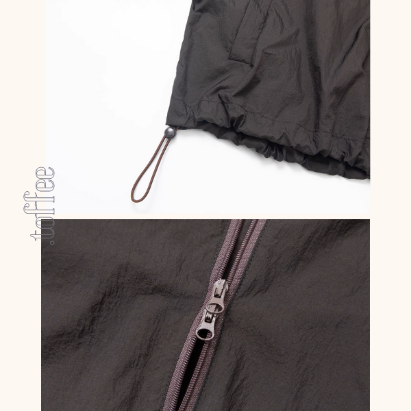 【5color】フルジップアップハイネックシアージャケット《Z00953》