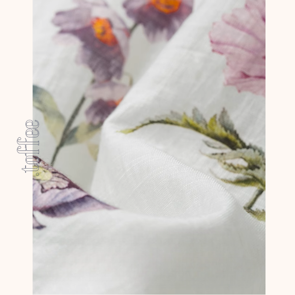 【2color】花柄プリントルーズシャツ《Z00932》