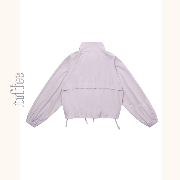 【2color】スタンドカラードロップショルダージャケット《Z00835》