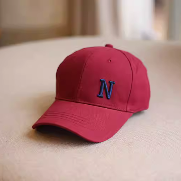 【4color】ワンポイントベースボールキャップ W-205