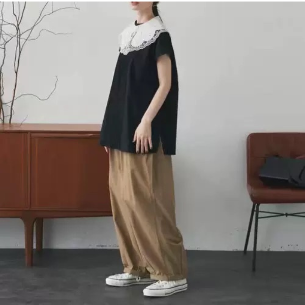 【3color】エレガントレースフェイクラペル AU-374