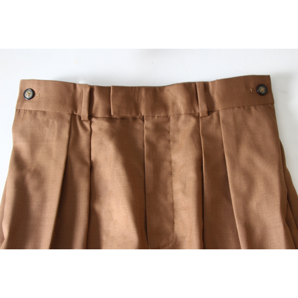 ダブルタックワイドパンツ X-062