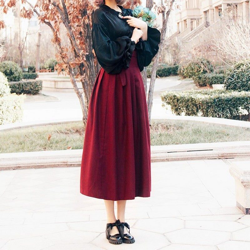 ビクトリア風のロマンティックブラウス tp0030