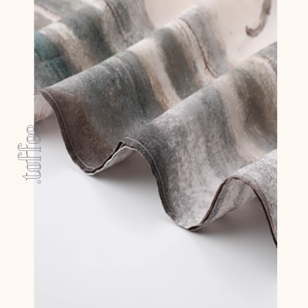 淡彩タッチミディワンピース《Z01037》