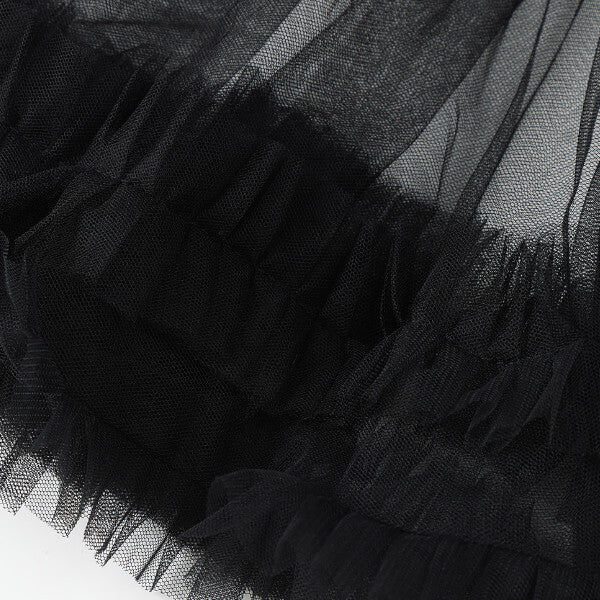 フリルヘムメッシュスカート Z00288