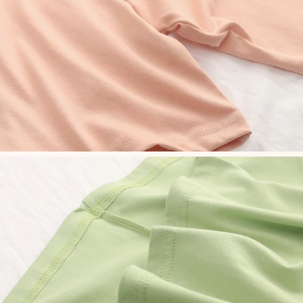 【5color】オーバーサイズロングプリントTシャツ《Z00991》