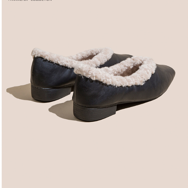 【3color】インナーボアローヒールパンプス w-129