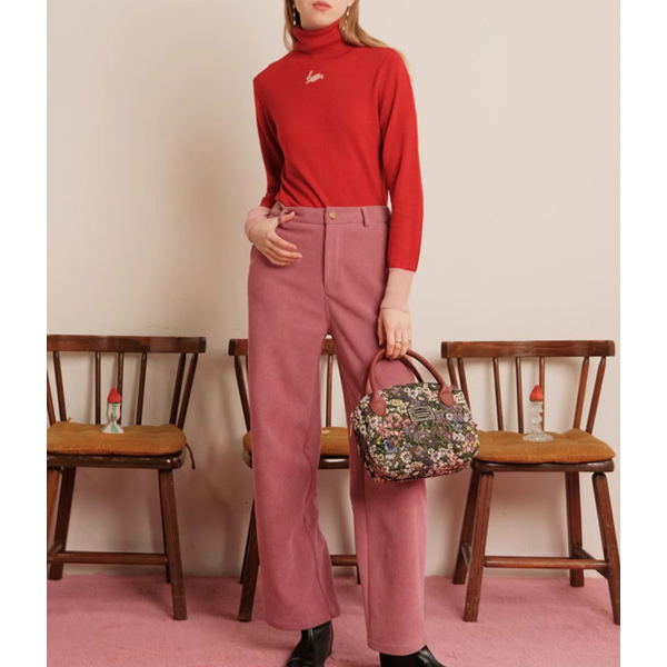 【3color】コーデュロイストレートパンツ  Z00081