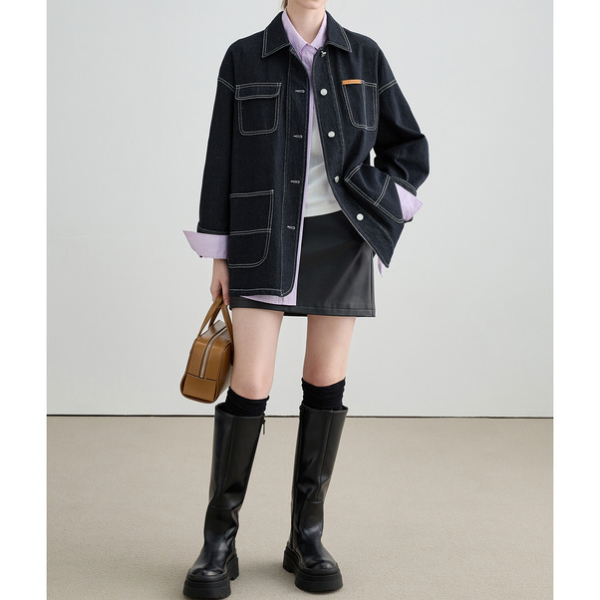 デニムワークジャケット X-286