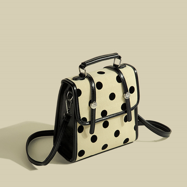 【3color】ポルカドット2way スモールバッグ Z00484