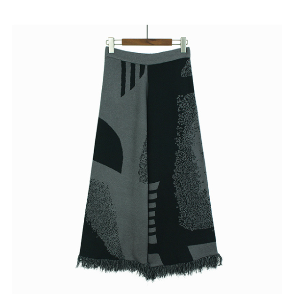 【2color】タッセルジャガードパンツ X-351