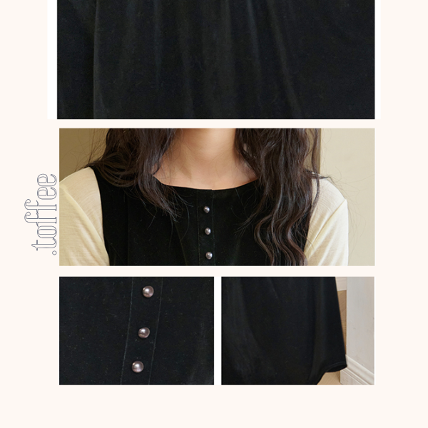 ブラックAラインロングワンピース Z00569