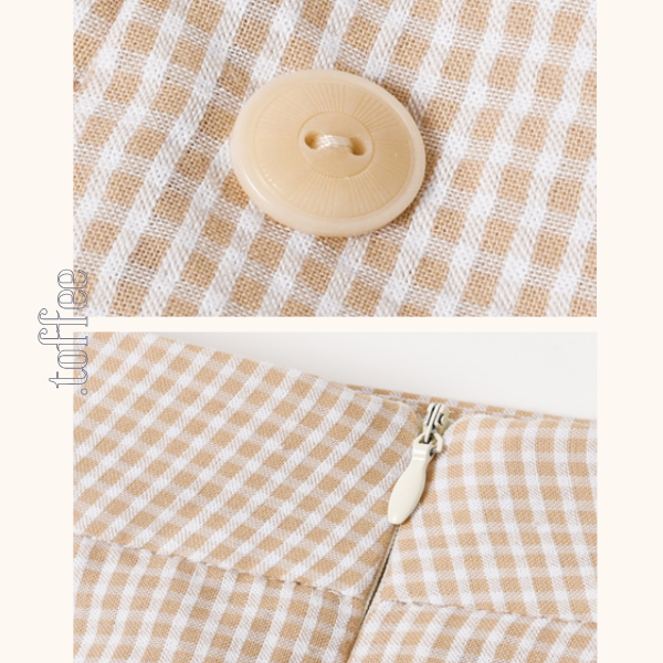 レトロ調ハイウエストAラインロングスカート Z00783