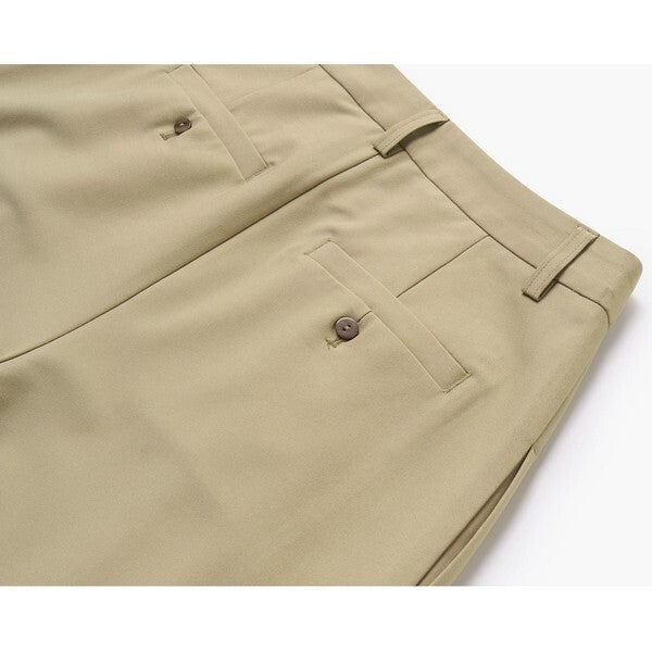 プリーツ入りストレートルーズパンツ Z00382