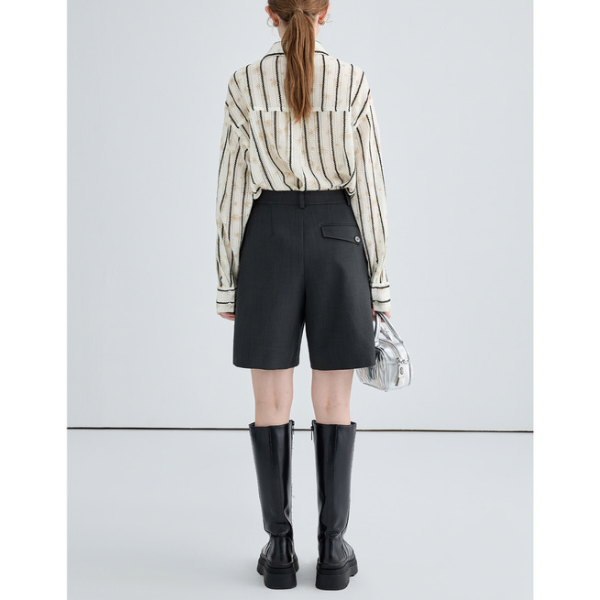 ブラックハーフパンツ X-289