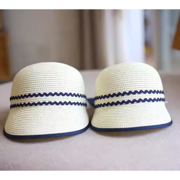 ウェーブエンブロイダリーフレッシュドームハット W-203