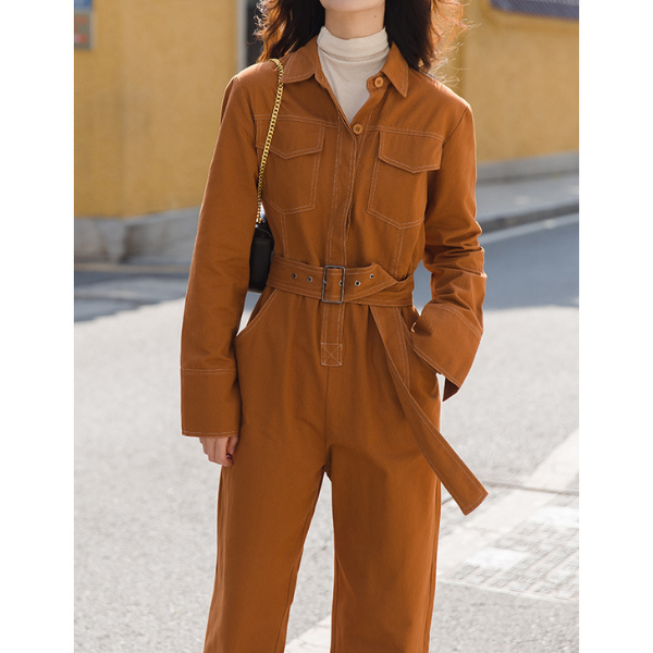 カジュアルオールインワン w-040