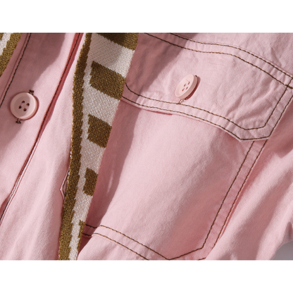 ショール付きジャンプスーツ X-107