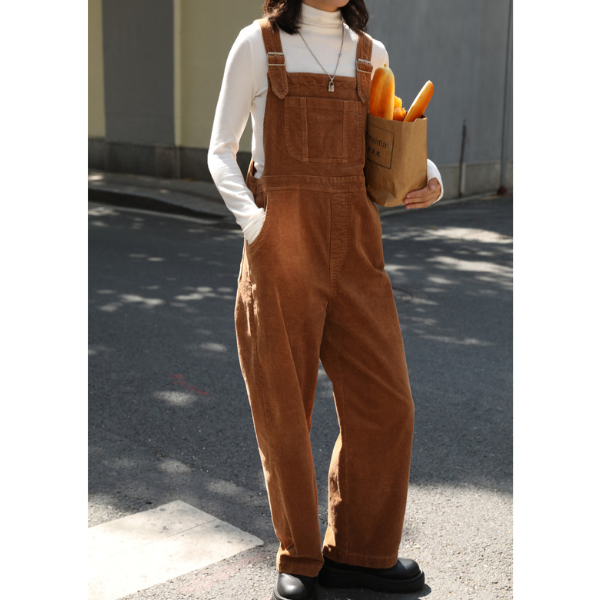 コーデュロイオーバーオール w-036