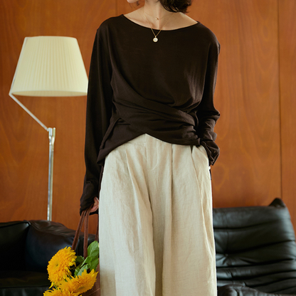 シースルーフロントクロストップスZ00098