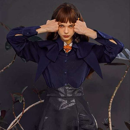 【3color】ディテールデザインブラウス C0084