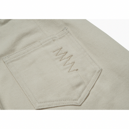 ハイウエストストレートデニムパンツ Z00043