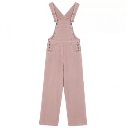 コットンカジュアルオーバーオール w-113