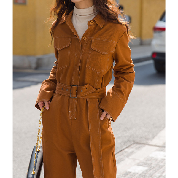 カジュアルオールインワン w-040