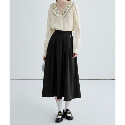 ドールカラーフレンチレースブラウス Z00029